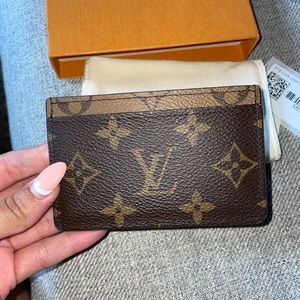 SOLD Louis Vuitton Reverse monogram card holder